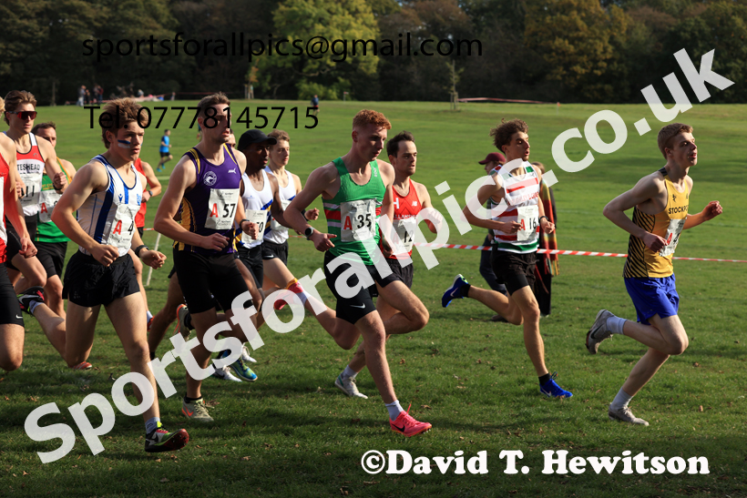 Senior Mens 2026 Northern Cross Country Relays, Graves Park, Sheffield. Photo: David T. Hewitson/Sports for All Pics